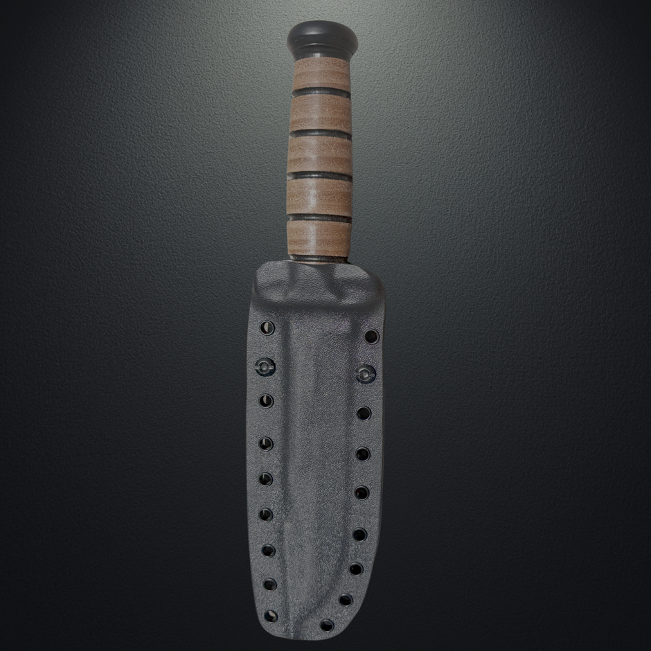 HAWK Custom Sheath for KA-BAR® USMC, Straight Edge