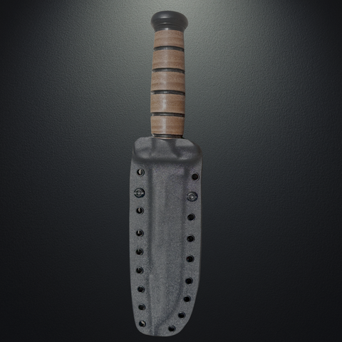 HAWK Custom Sheath for KA-BAR® USMC, Straight Edge