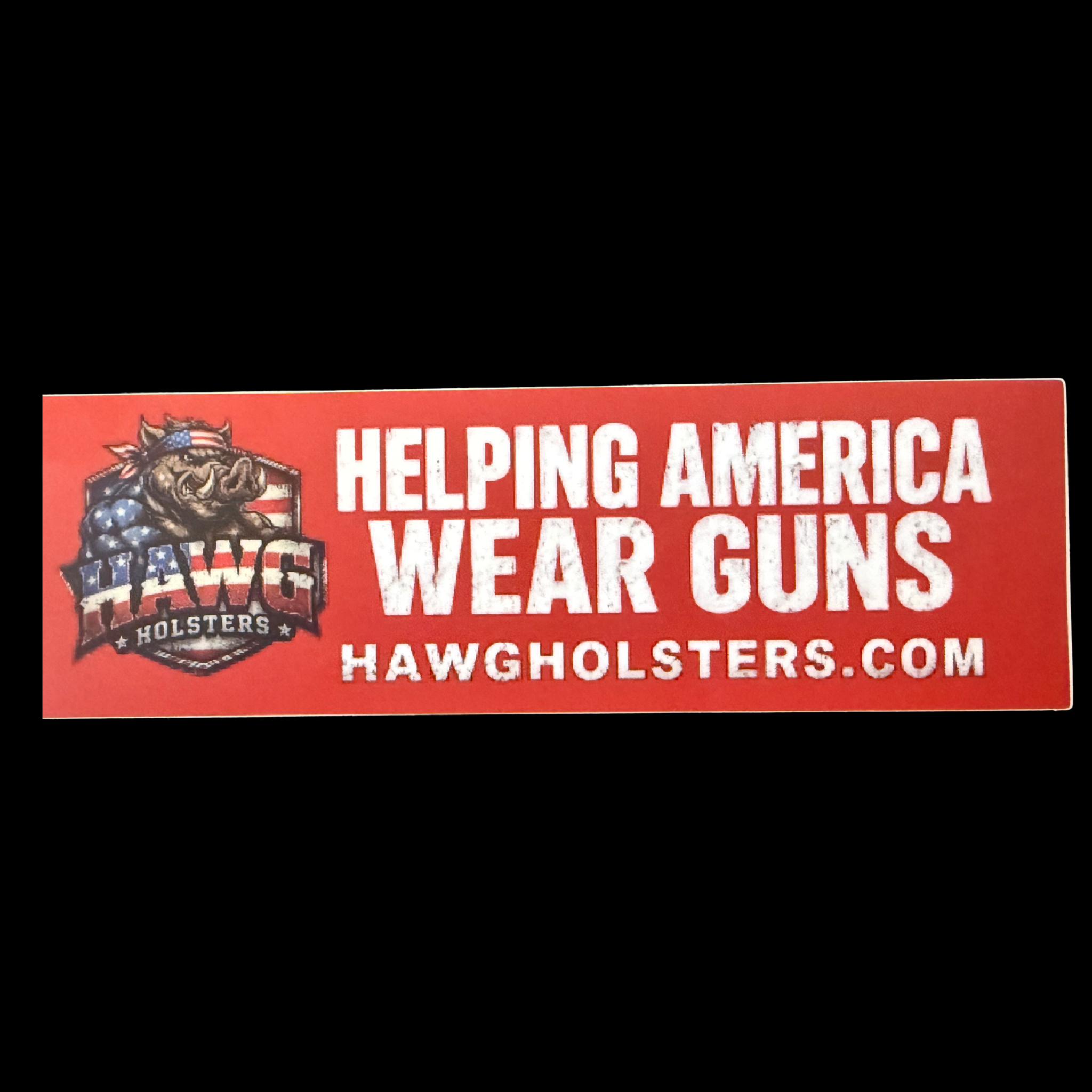 HAWG Rectangle Sticker