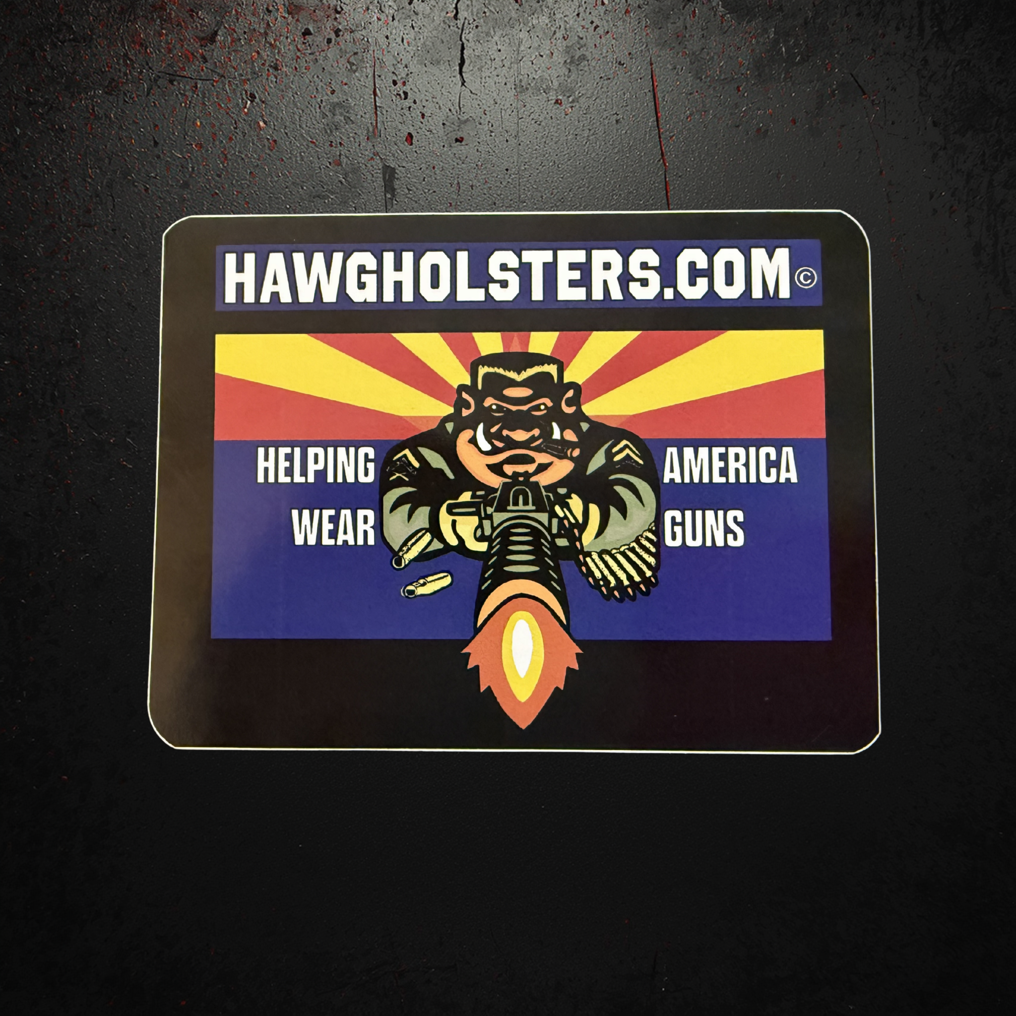 HAWG Sticker (2 Pack)